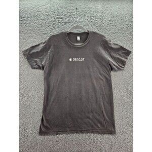 Apple Shirt Mens Large Employee Gray 2007 Vintage Mac Computers